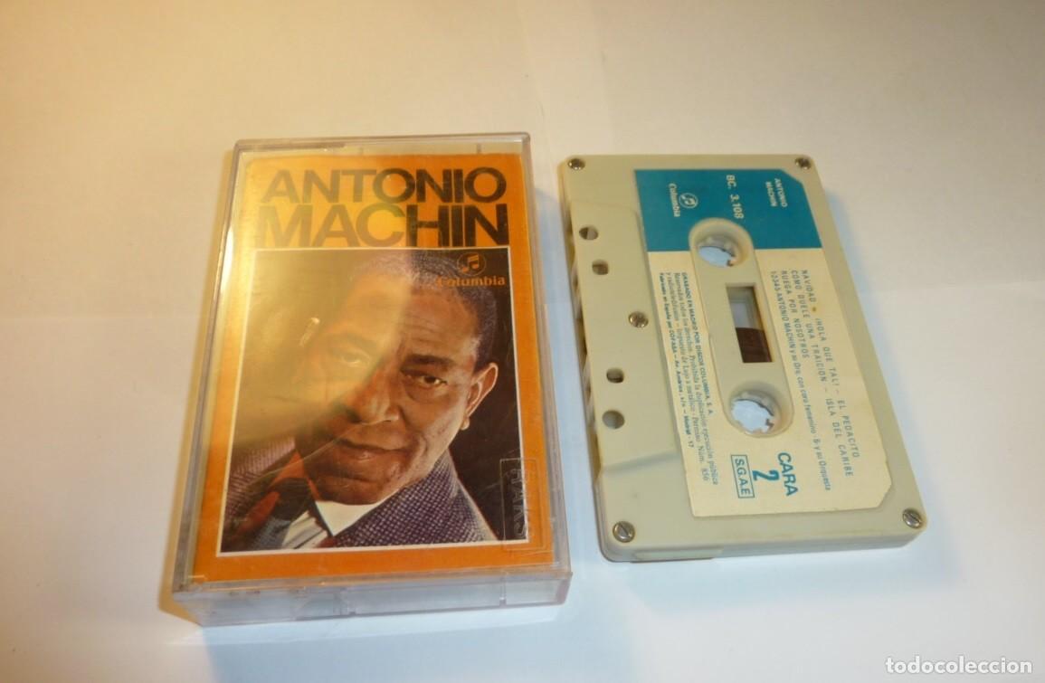 Casetes antiguos: ANTONIO MACHIN // HIMNO AL AMOR+OTRAS // 1971 // CASETE