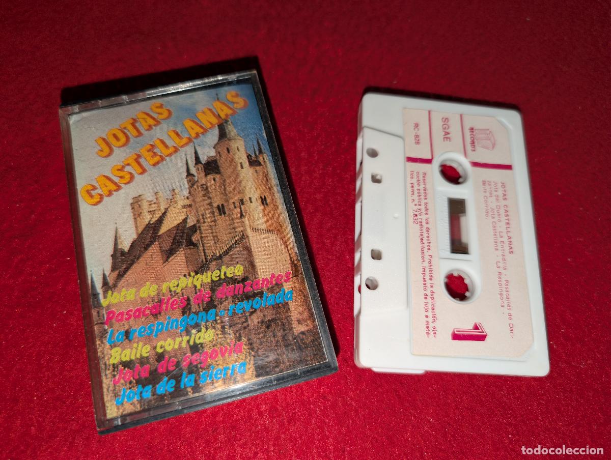 Casetes antiguos: JOTAS CASTELLANAS K7 CASSETTE 1983 Records FOLK SEGOVIA