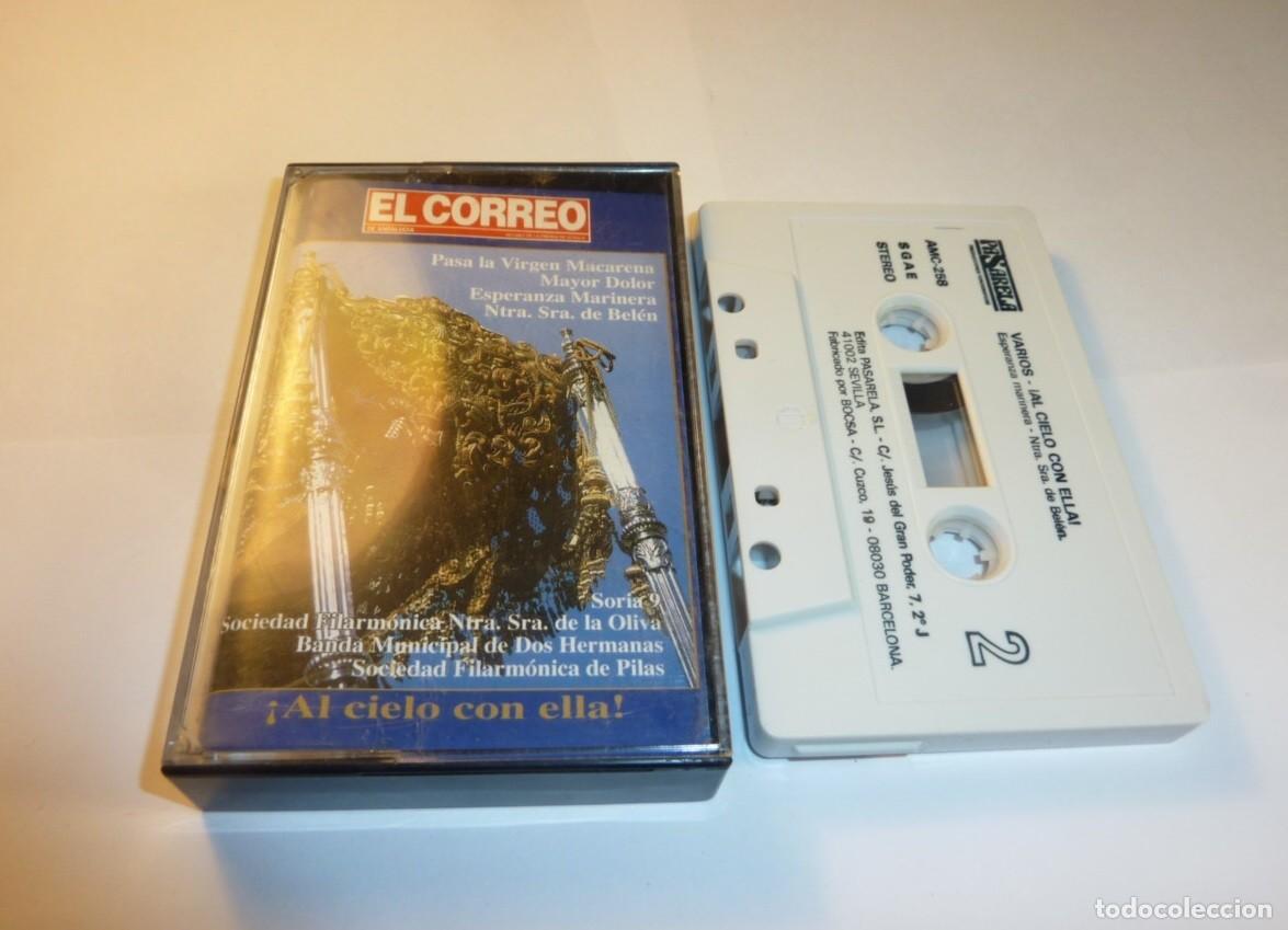 Casetes antiguos: SEMANA SANTA 1994 // &iexcl;AL CIELO CON ELLA &iexcl;/VARIOS/OBSEQUIO CORREO DE ANDALUCIA//1994// CASETE