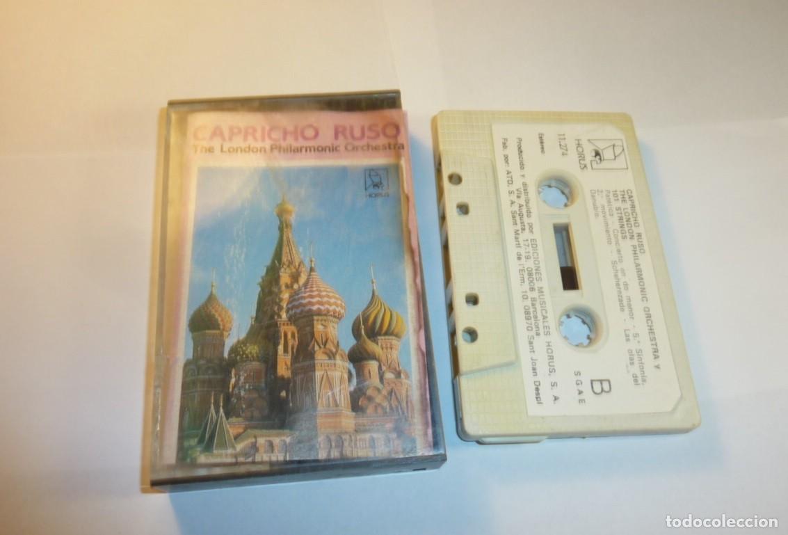 Casetes antiguos: THE LONDON PHILARMONIC ORCHESTRA // CAPRICHO RUSO // 1988 // CASETE