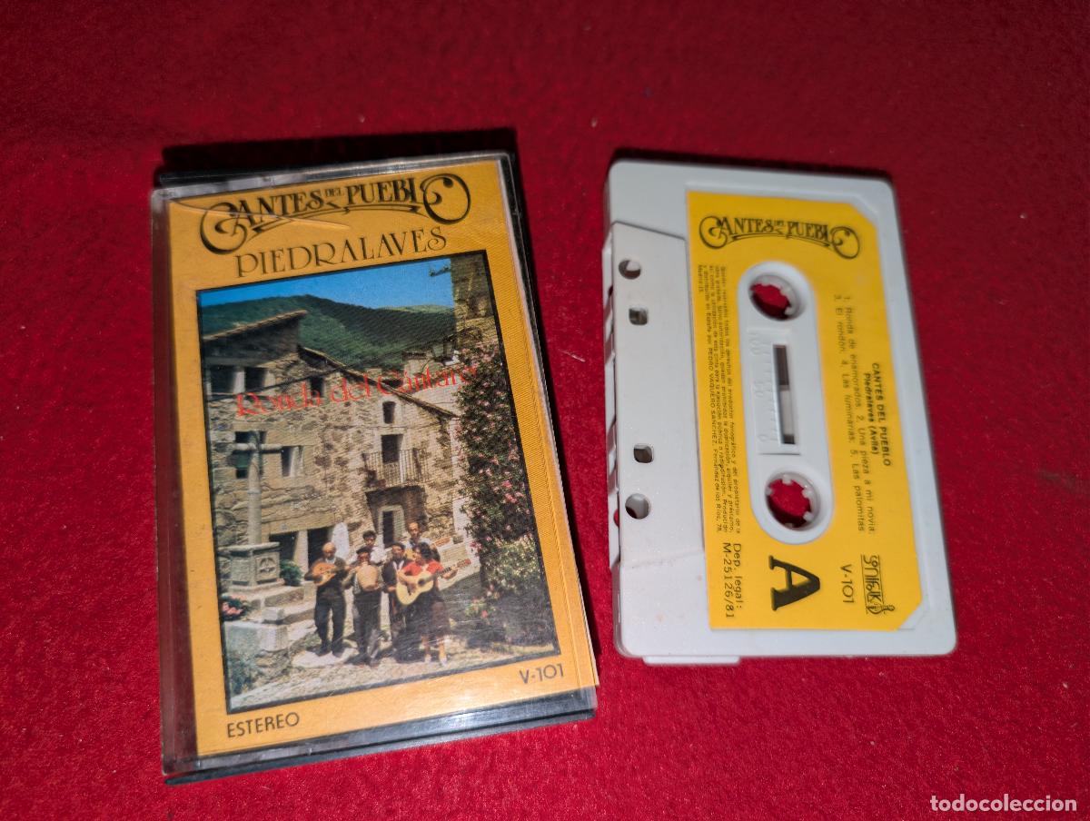 Casetes antiguos: RONDA DEL CANTARO PIEDRALAVES Cantes del pueblo K7 CASSETTE 1981 Sonifolk AVILA