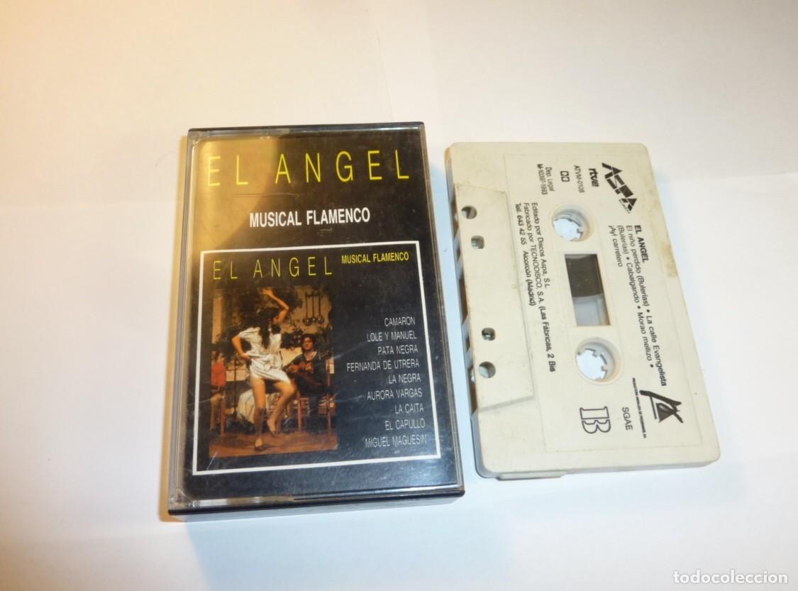 Casetes antiguos: EL ANGEL // MUSICAL FLAMENCO // 1993 // CASETE