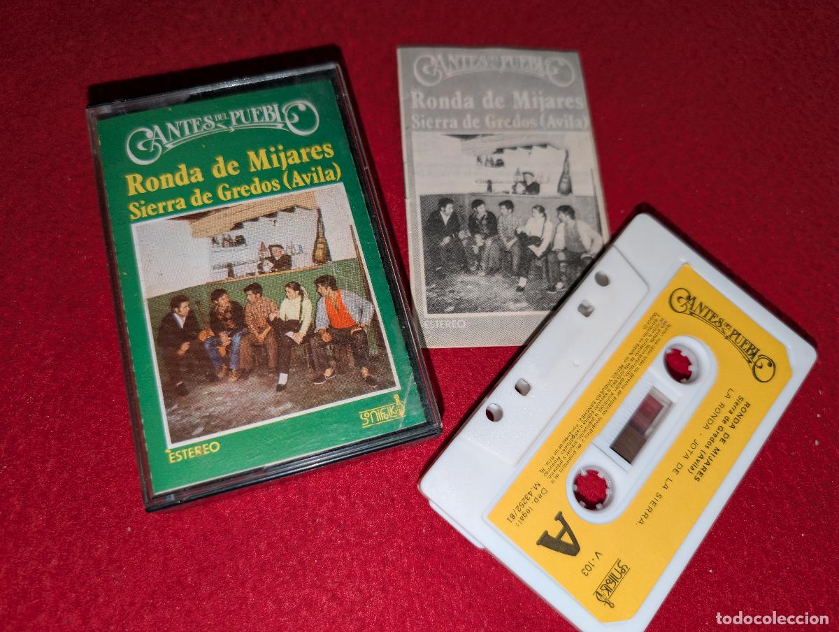 Casetes antiguos: RONDA DE MIJARES Sierra de Gredos Avila K7 CASSETTE 1981 Cantes del Pueblo