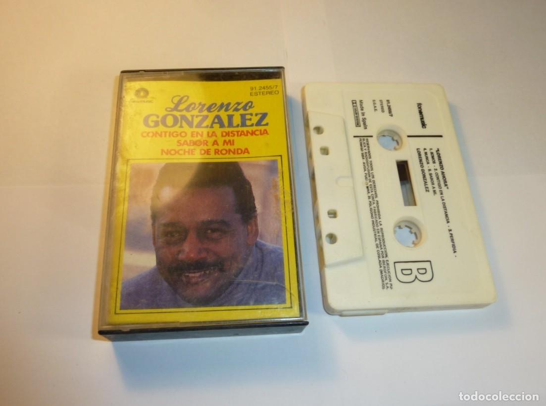 Casetes antiguos: LORENZO GONZALEZ // LORENZO AHORA // 1986 // CASETE