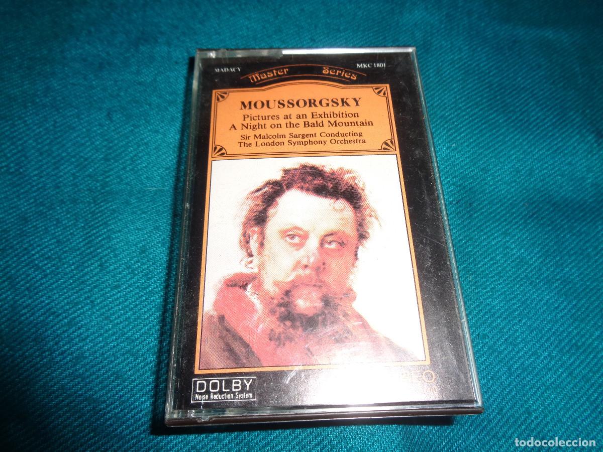 Casetes antiguos: MOUSSORGSKY. PICTURES AT AN EXHIBITION / NIGHT ON THE BALD MOUNTAIN. CASETE