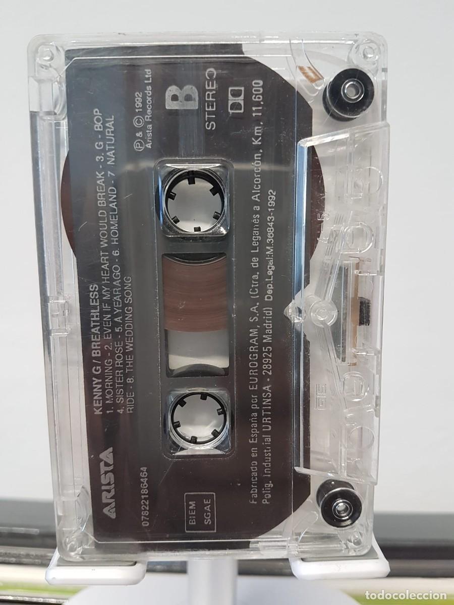 Casetes antiguos: Kenny G - Breathless (Cassette) 1 - Foto 4