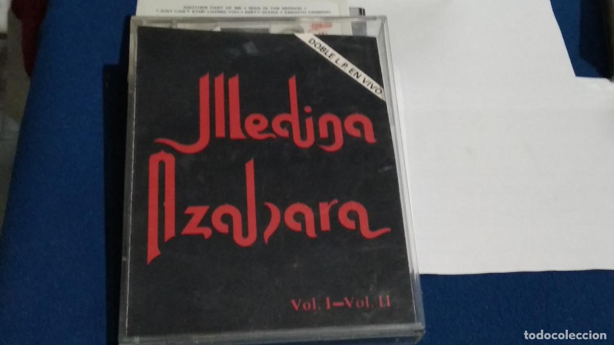 Casetes antiguos: MEDINA AZAHARA EN DIRECTO. VOL II EN VIVO. UN CASETE EN ESTUCHE - 1990 AVISPA - VER FOTOS