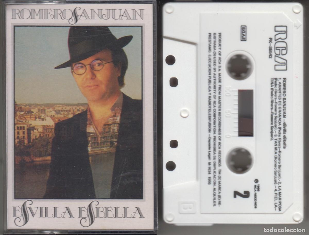 Casetes antiguos: Romero Sanjuan cassette Sevilla es Bella 1986