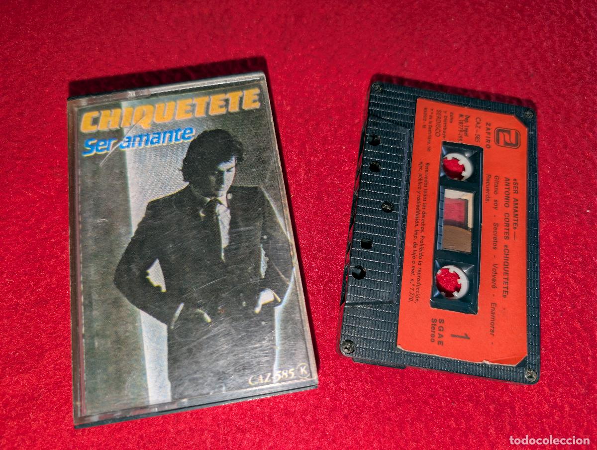 Casetes antiguos: CHIQUETETE Ser amante K7 CASSETTE 1983 Zafiro