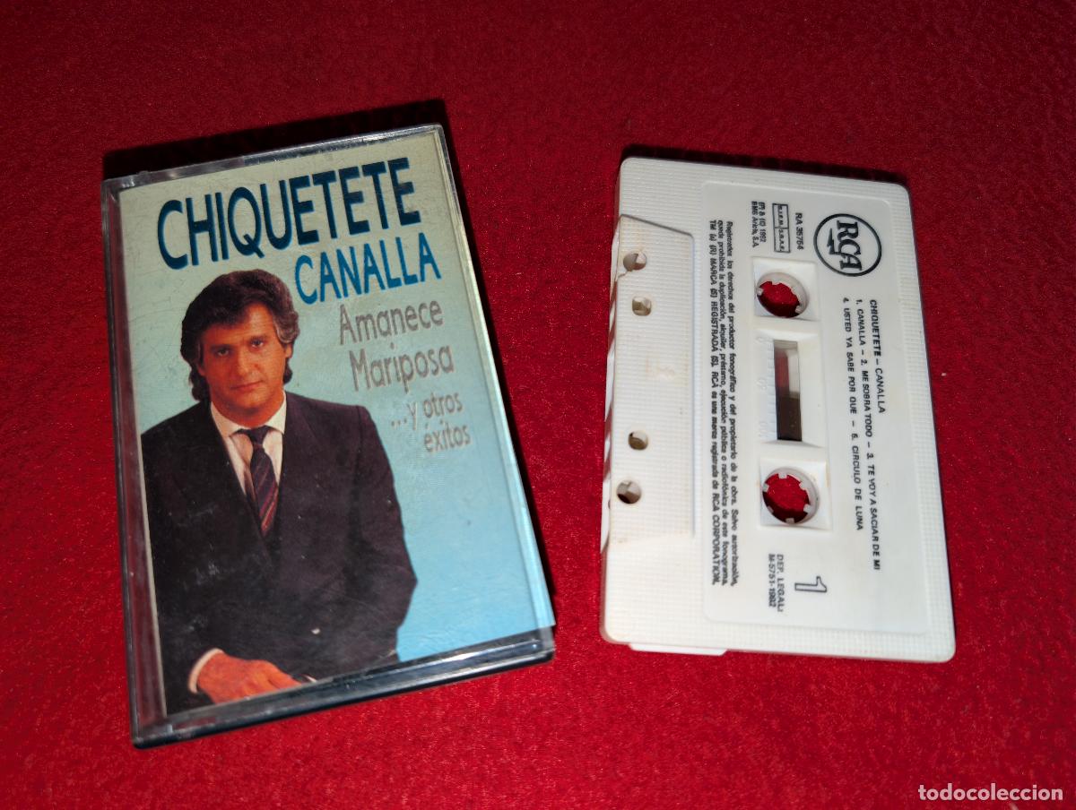 Casetes antiguos: CHIQUETETE Canalla K7 CASSETTE 1992 RCA