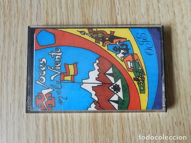 Casetes antiguos: K7 Organizaci&oacute;n Juvenil Espa&ntilde;ola Volumen 2 Voces en el viento OJE a&ntilde;o 1987 cassette