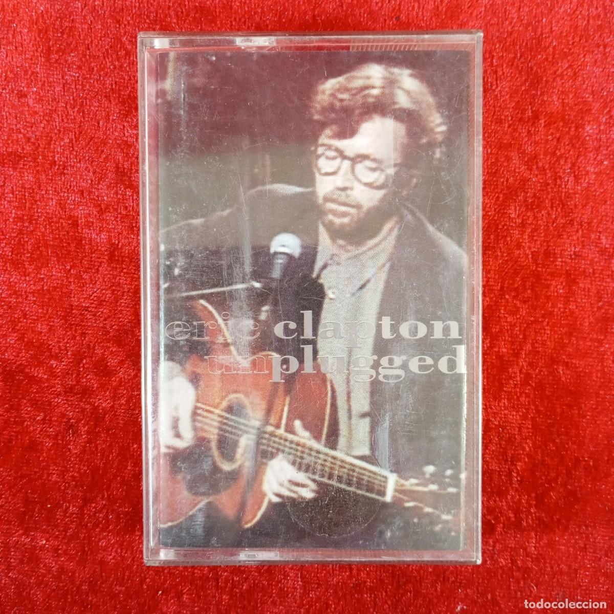 Casetes antiguos: ERIC CLAPTON UNPLUGGED - CASETE - STEREO - 1992 - REPRISE RECORDS - 8+8 PISTAS - 9362-45024-4 / 2957