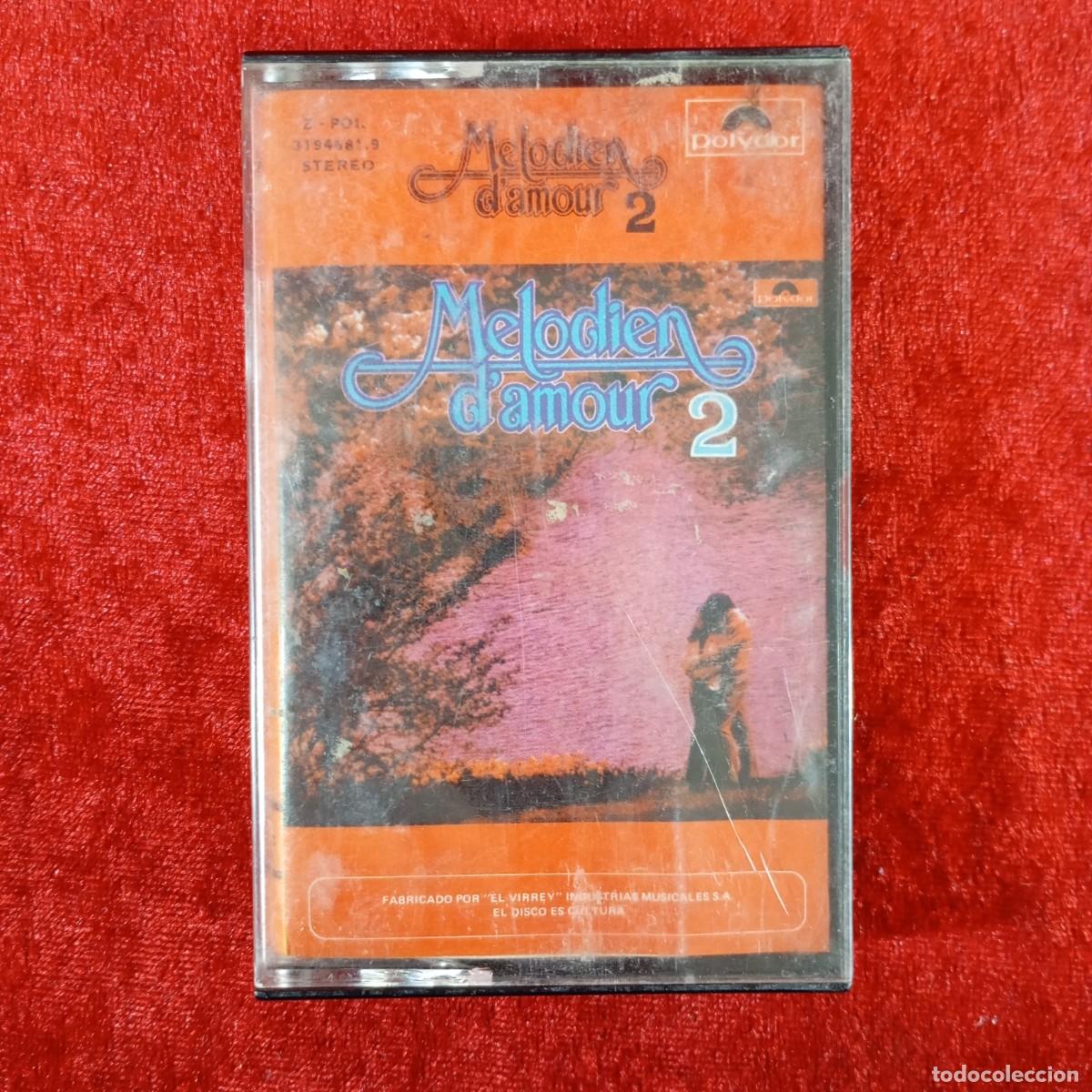 Casetes antiguos: MELODIEN D'AMOUR - VOL. II - CASETE - STEREO - POLYDOR - 6+5 PISTAS - Z-POL 3194681.9 / 2972
