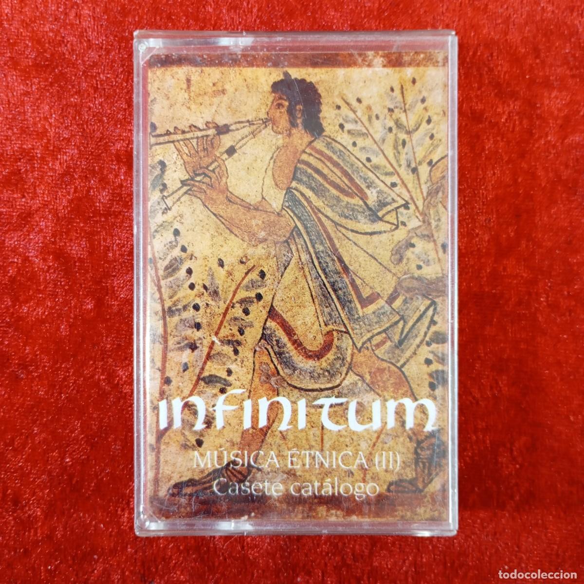 Casetes antiguos: INFINITUM - M&Uacute;SICA &Eacute;TNICA (II) - &rdquo;EL SONIDO DE LA TIERRA&rdquo; (II) - CASETE - STEREO - REF. 1291 / 2974