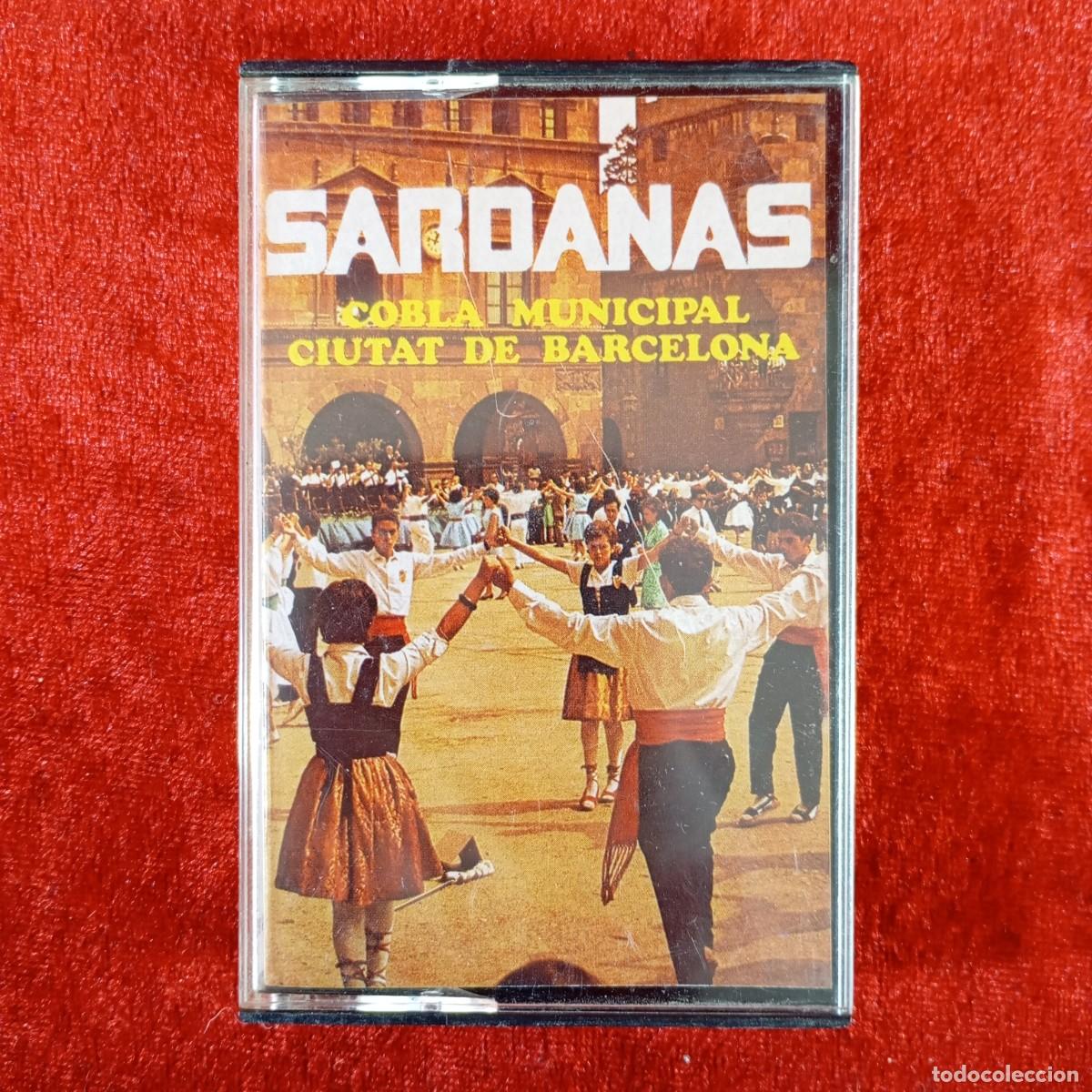 Casetes antiguos: SALDANAS - COBLA MUNICIPAL CIUTAT DE BARCELONA - CASETE - JERCAL - 7+6 PISTAS - JK-5115 / 3004