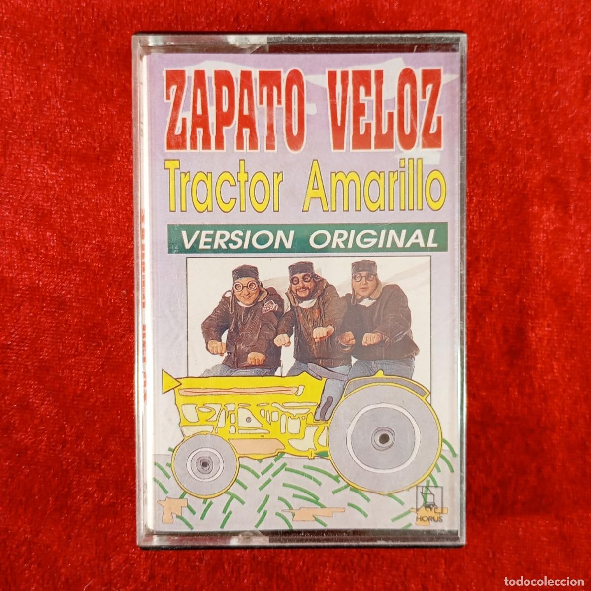 Casetes antiguos: ZAPATO VELOZ - TRACTOR AMARILLO - CASETE - HORUS - 4+4 PISTAS - 09.092 / 3005