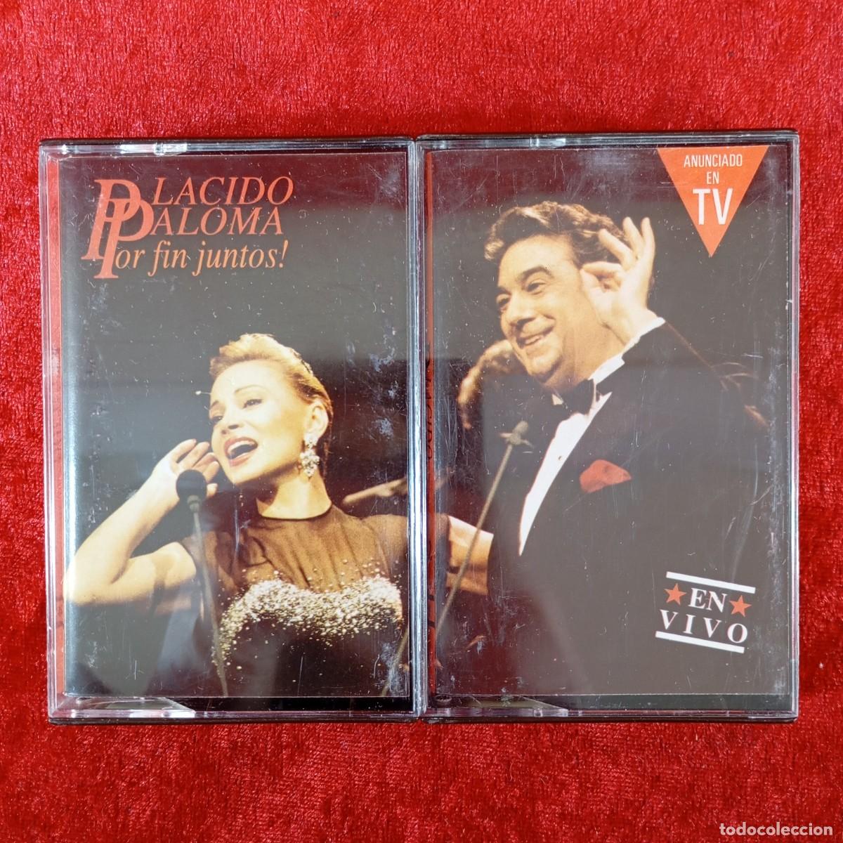 Casetes antiguos: PLACIDO PALOMA, POR FIN JUNTOS - 2 CASETES - HISPA VOX - 4+5, 5+1 PISTAS - 280 7979974 / 3017
