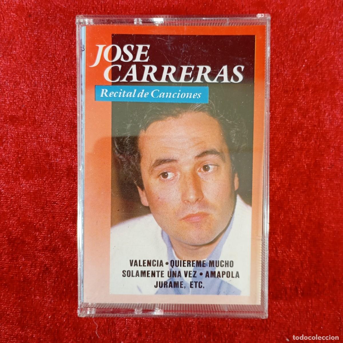 Casetes antiguos: JOSE CARRERAS - RECITAL DE CANCIONES - CASETES - PERFIL - 7+7 PISTAS - MC-33.220, T-G2 / 3018