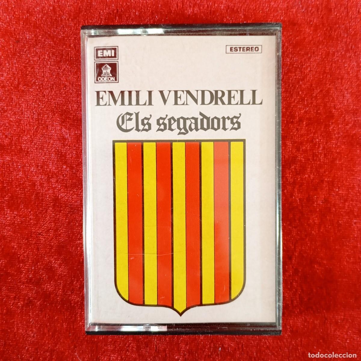 Casetes antiguos: EMILI VENDRELL - ELS SEGADORS - CASETES - EMI ODEON - 8+8 PISTAS - 10C 262-21299 / 3020