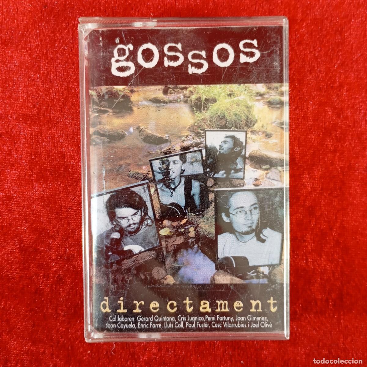 Casetes antiguos: GOSSOS - DIRECTAMENT - CASETES - STEREO - MAGNA MUSIC - 7+6 PISTAS - MP 10504 / 3026