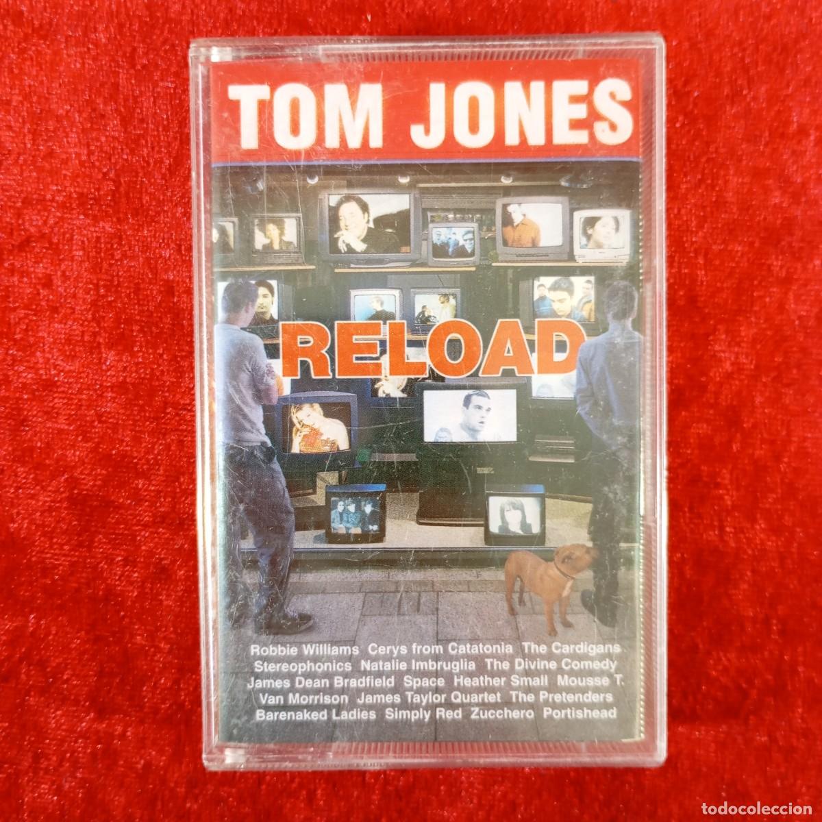 Casetes antiguos: TOM JONES - RELOAD - CASETES - STEREO - GUT RECORDS - 9+8 PISTAS - 50331 97093304 8 / 3029