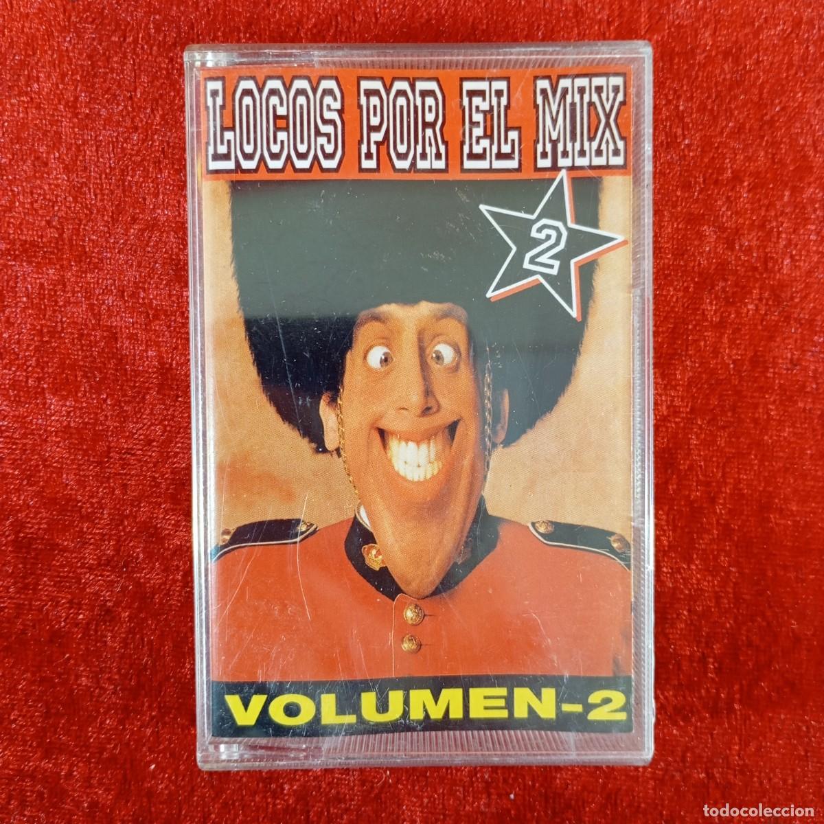 Casetes antiguos: LOCOS POR EL MIX - VOLUMEN 2 - CASETES - STEREO - MAX MUSIC - 5+5 PISTAS - NM1100K7TV-2 / 3030