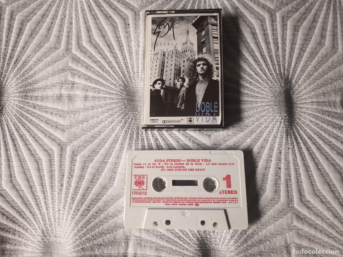 Casetes antiguos: Soda Stereo &ndash; Doble Vida. argentina, 1988