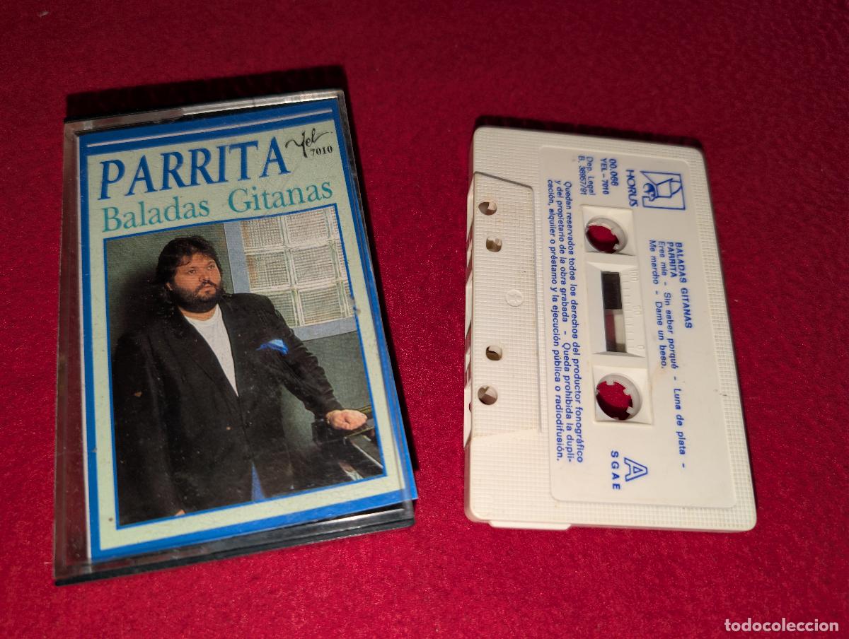Casetes antiguos: PARRITA Baladas gitanas K7 CASSETTE 1991 Horus