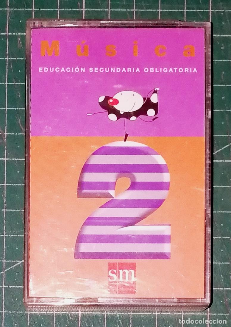 Casetes antiguos: CASETE. M&Uacute;SICA 2. ESO, Educaci&oacute;n Secundaria Obligatoria. - Edicioones SM, 1997