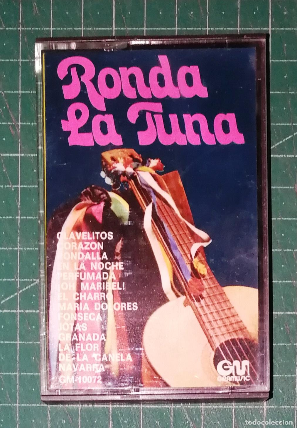 Casetes antiguos: CASETE. RONDA LA TUNA / Tuna de la Facultad de Farmacia de la Universidad Central de Madrid. GM 1973