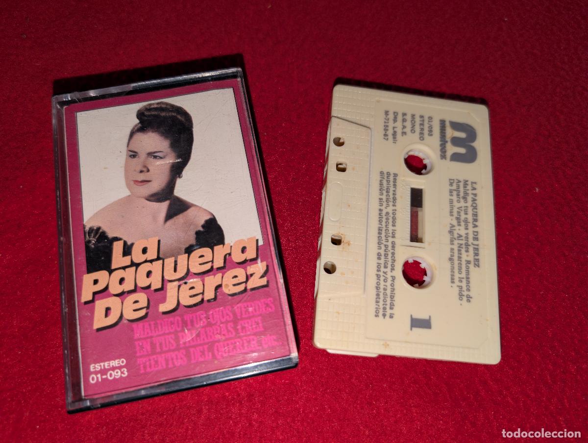Casetes antiguos: LA PAQUERA DE JEREZ XEREZ K7 CASSETTE 1987 Musivox