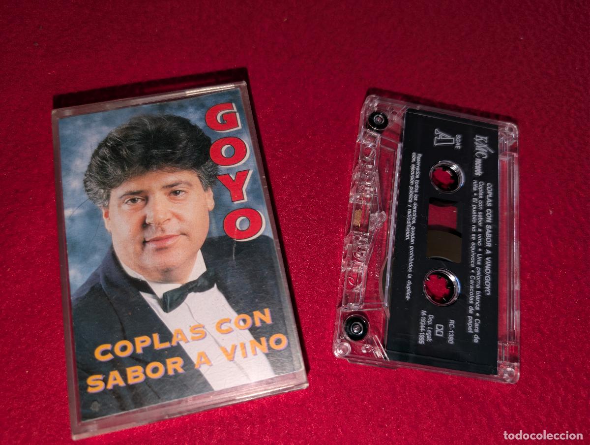 Casetes antiguos: GOYO Coplas con sabor a vino K7 CASSETTE 1995 KMC