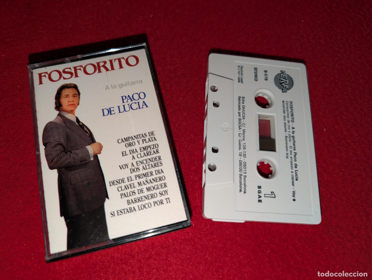 Casetes antiguos: FOSFORITO & PACO DE LUCIA K7 CASSETTE 1994 Perfil