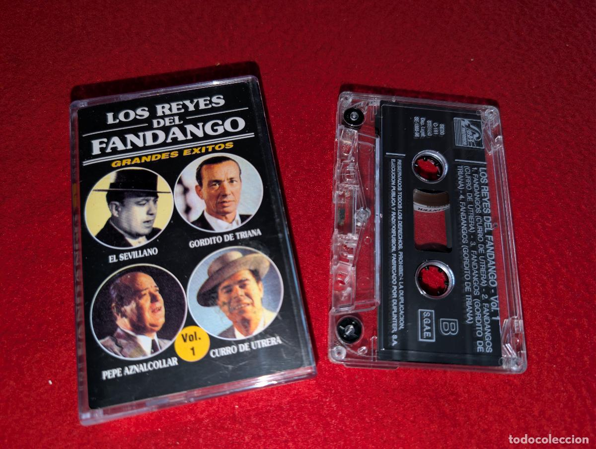 Casetes antiguos: REYES FANDANGO Grandes Exitos VOL.1 SEVILLANO+GORDITO TRIANA+AZNALCOLLAR+CURRO UTRERA K7 1996
