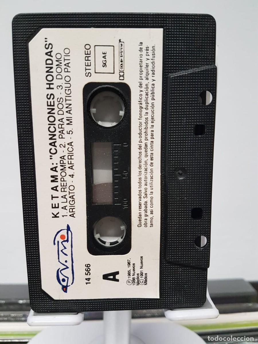 Casetes antiguos: Ketama - Canciones Hondas | Cassette - Foto 3