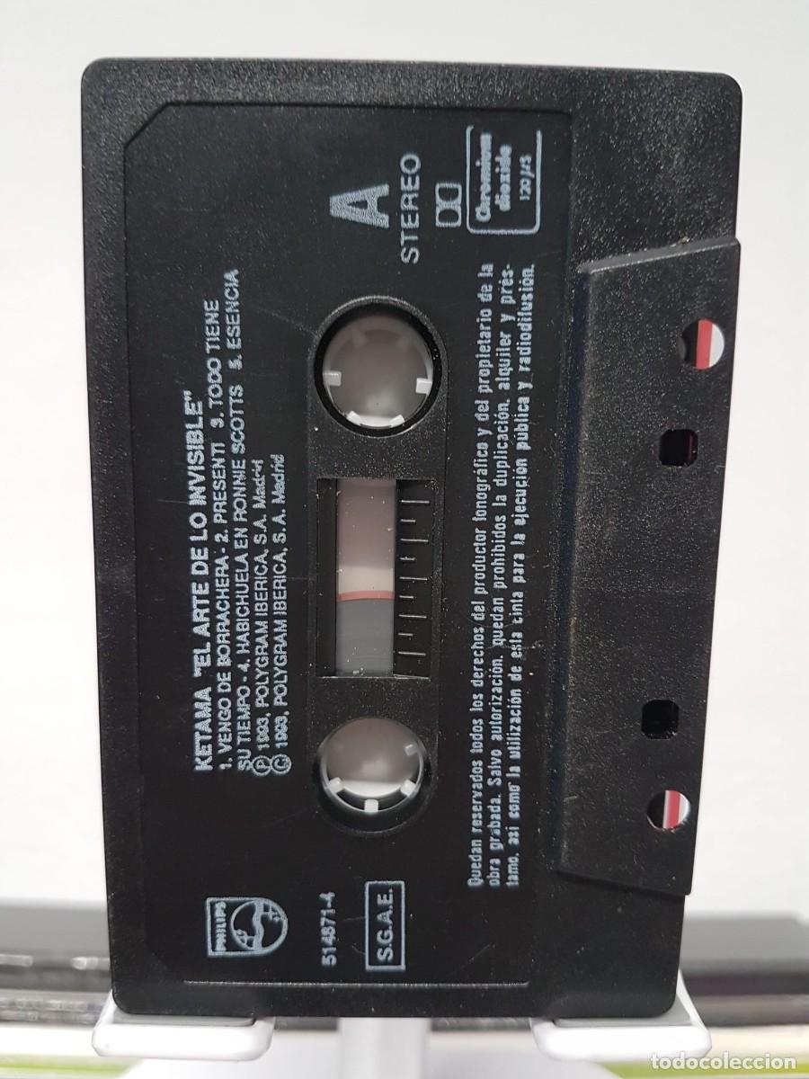 Casetes antiguos: Ketama - El Arte de lo Invisible (Cassette) - Foto 3