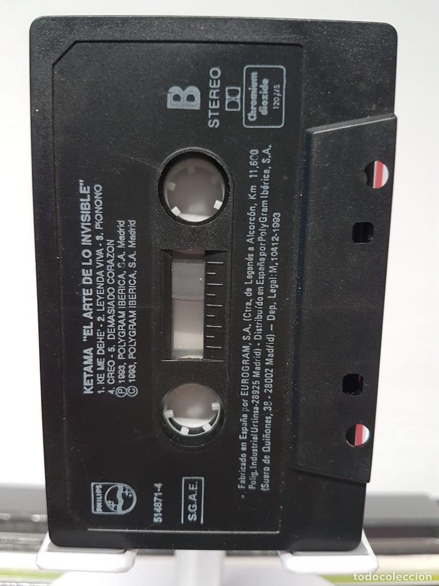 Casetes antiguos: Ketama - El Arte de lo Invisible (Cassette) - Foto 4