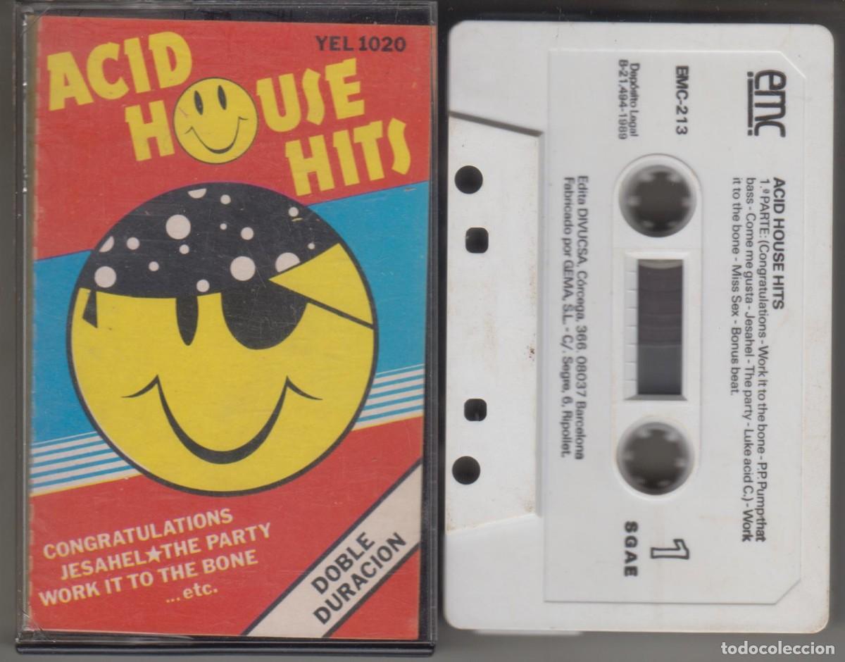 Casetes antiguos: Acid House Hits cassette 1989