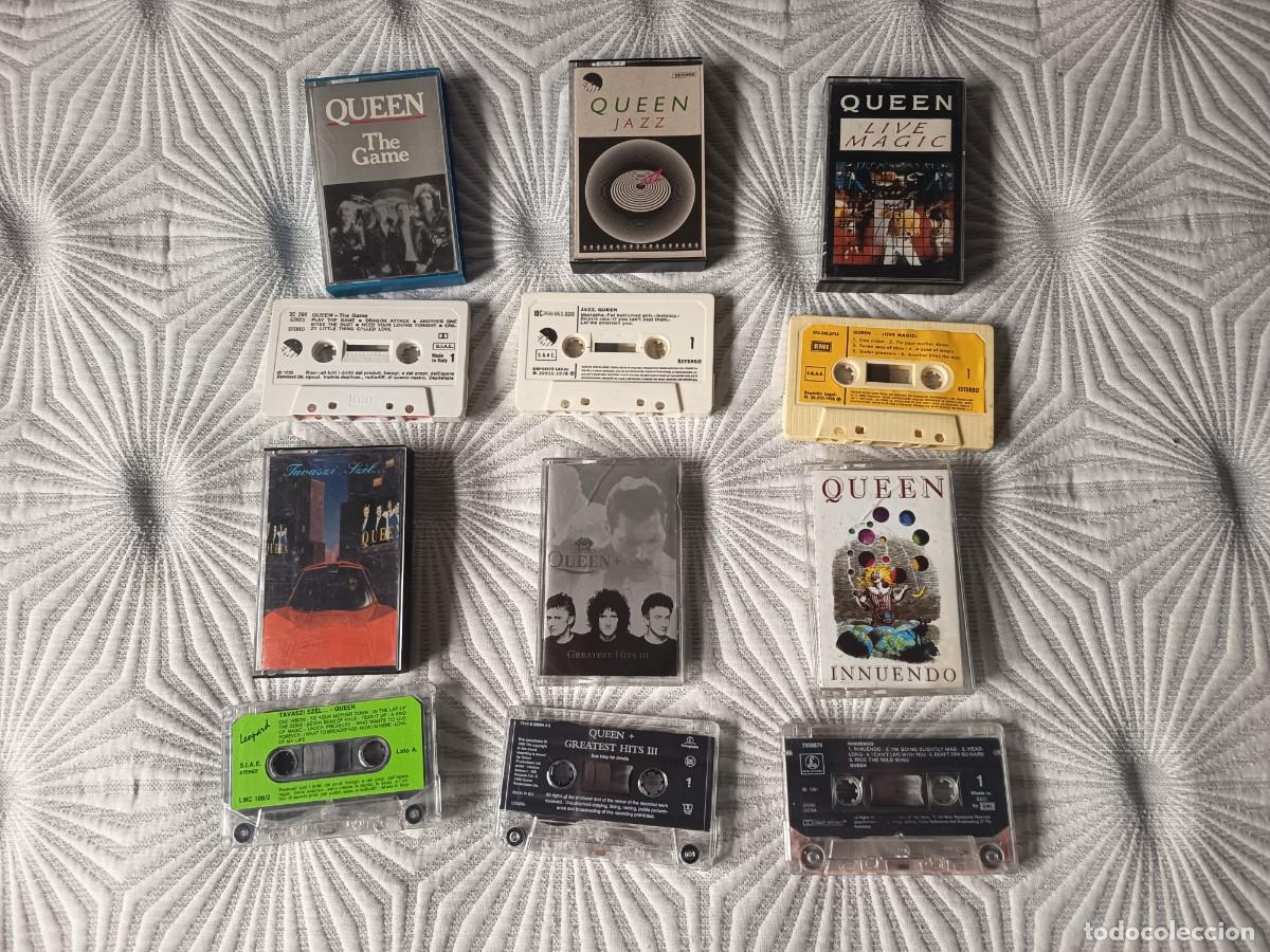 Casetes antiguos: Queen. lote de 6 cassettes. - Foto 2
