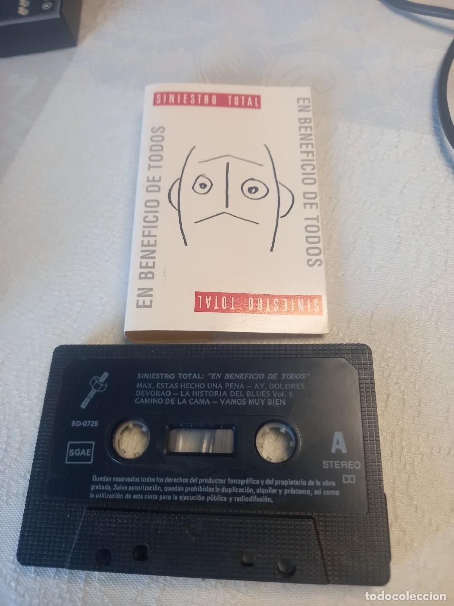 Casetes antiguos: RAR CASSETTE. SINIESTRO TOTAL. EN BENEFICIO DE TODOS