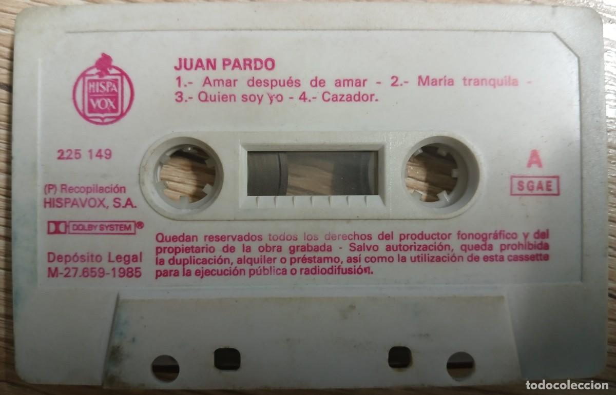 Casetes antiguos: CINTA CASSETE JUAN PARDO - Foto 3