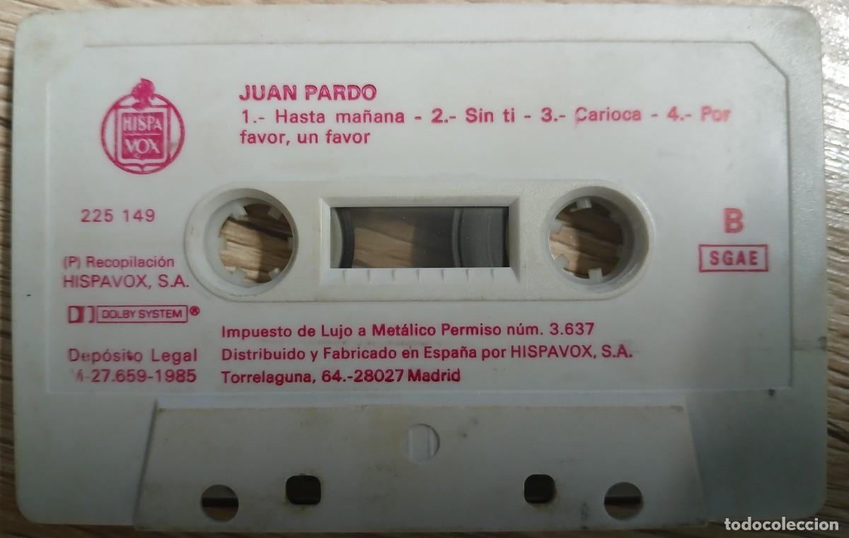 Casetes antiguos: CINTA CASSETE JUAN PARDO - Foto 4
