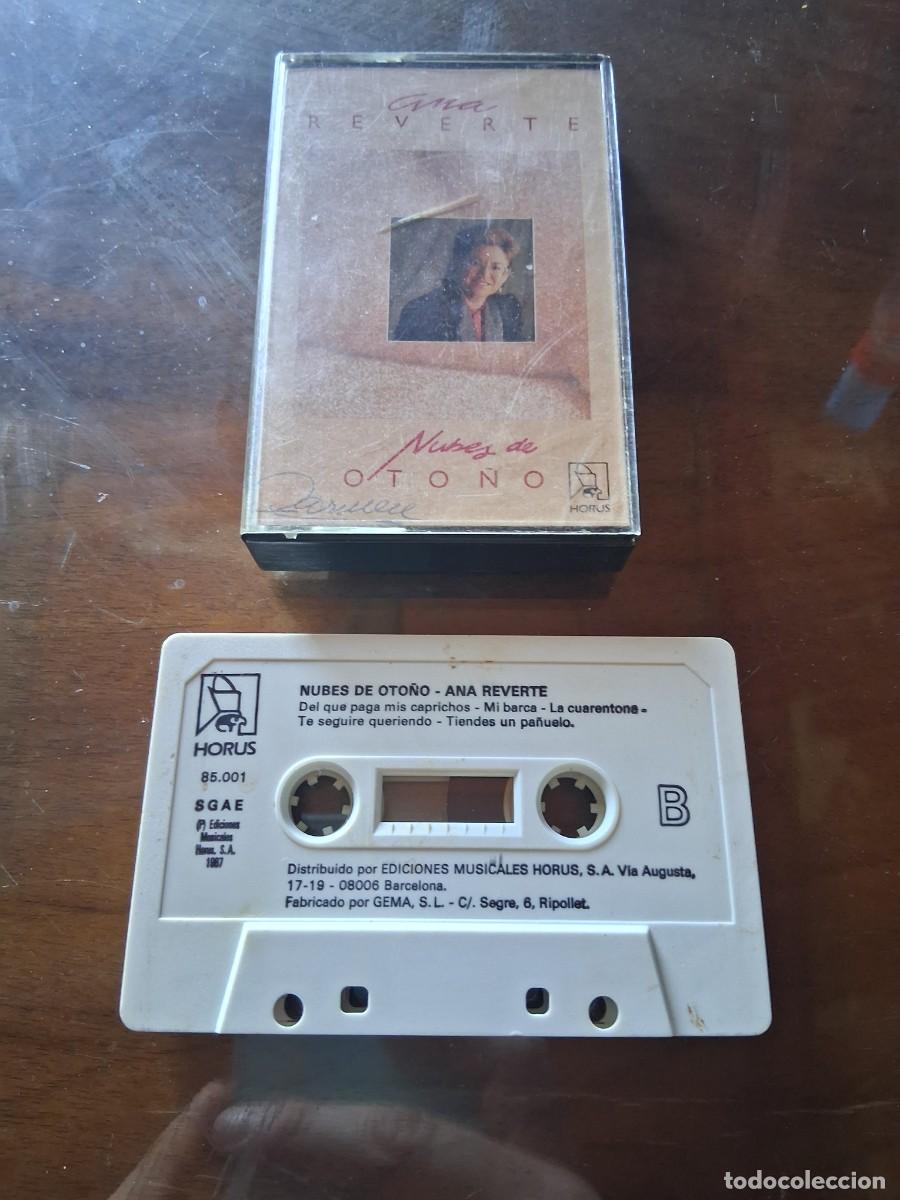 Casetes antiguos: Cinta de casete m&uacute;sica Ana Reverte Nuves de oto&ntilde;o