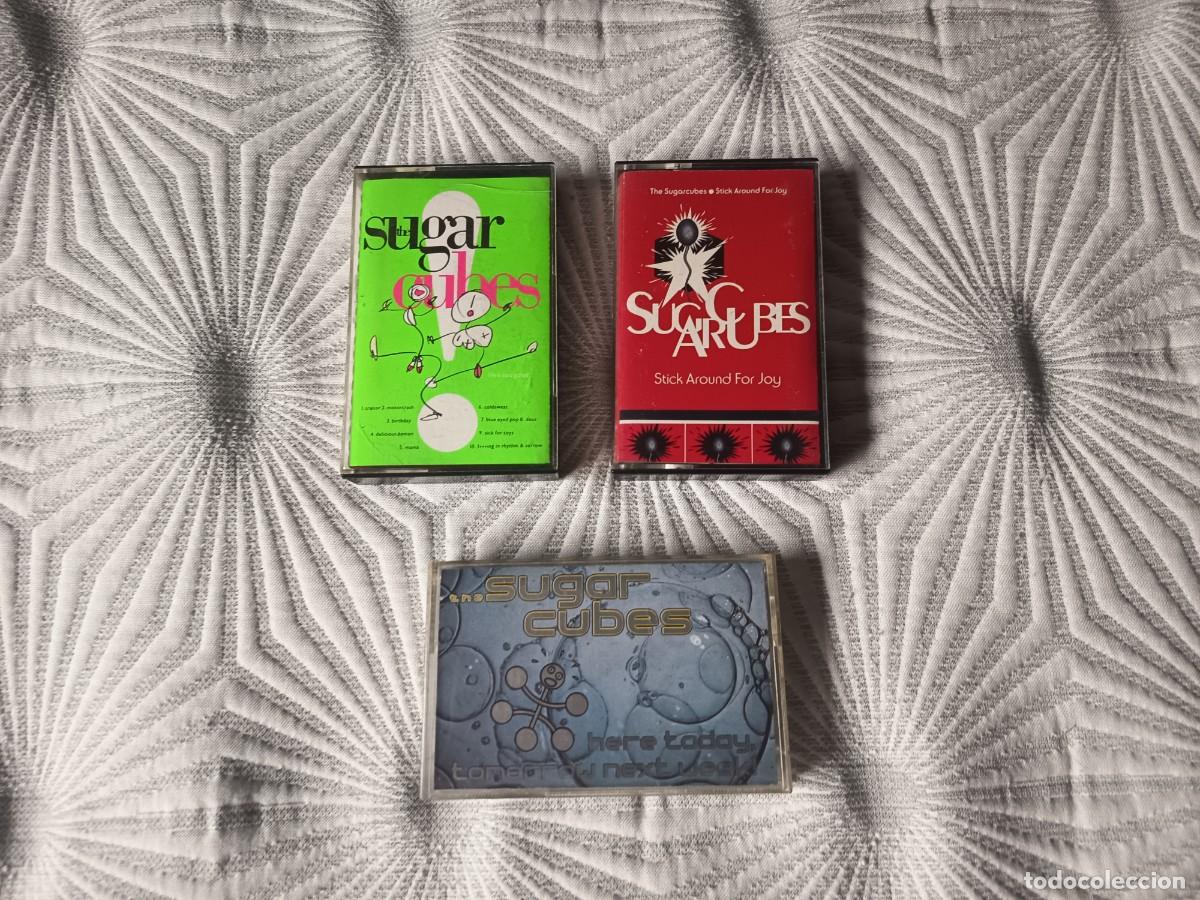 Casetes antiguos: The Sugarcubes - 3 cassettes.