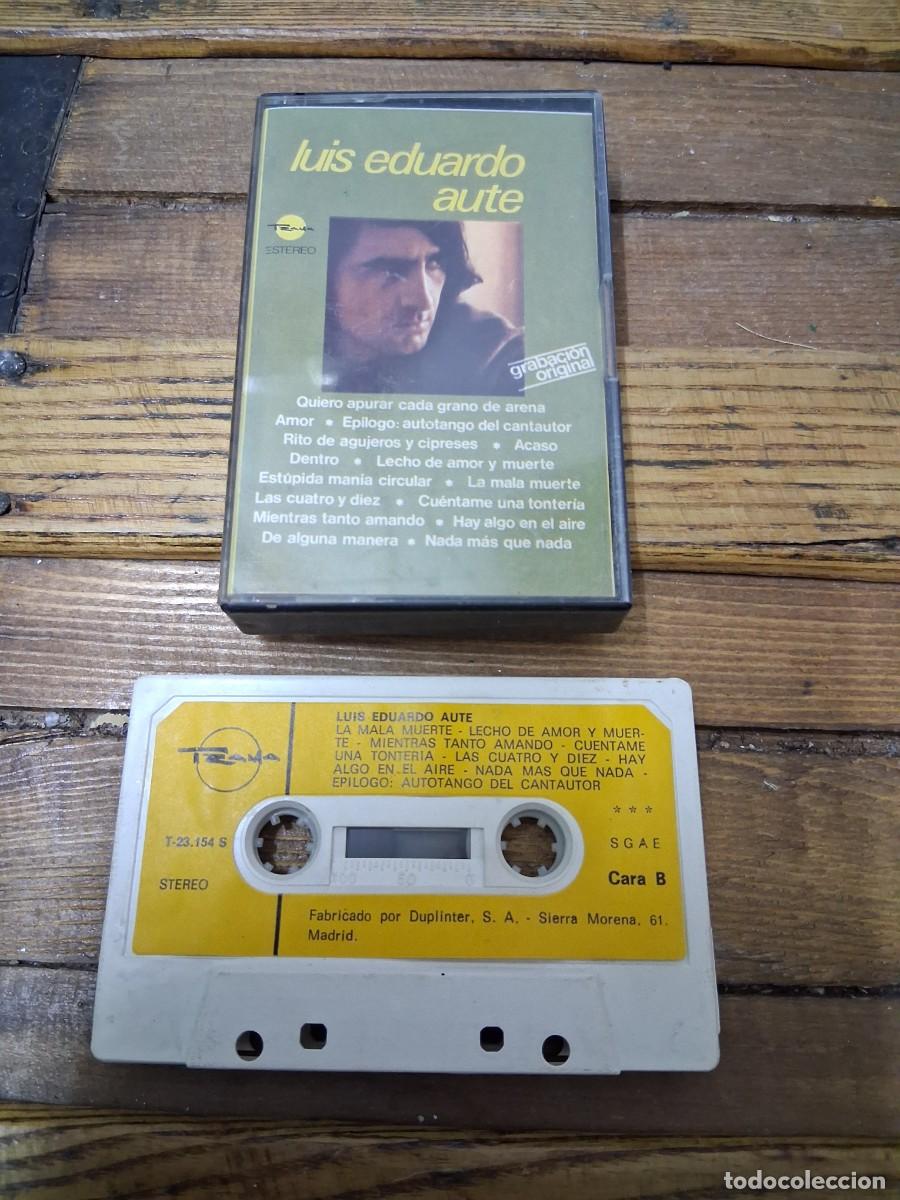 Casetes antiguos: Casete cinta de m&uacute;sica Luis Eduardo Aute