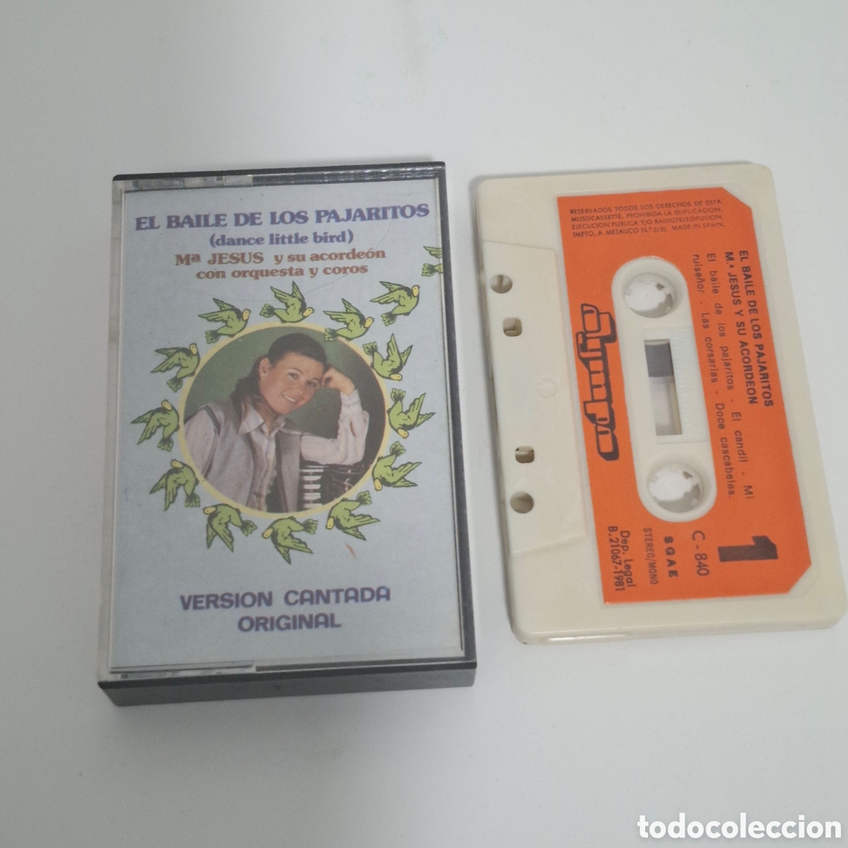 Casetes antiguos: CINTA CASETE MARIA JESUS Y LOS PAJARITOS
