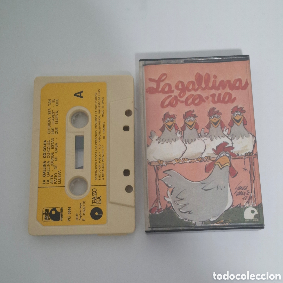 Casetes antiguos: CINTA CASETE INFANTIL CANCIONES INFANTILES A&Ntilde;OS 70 Y 80 COCOGUAGUA