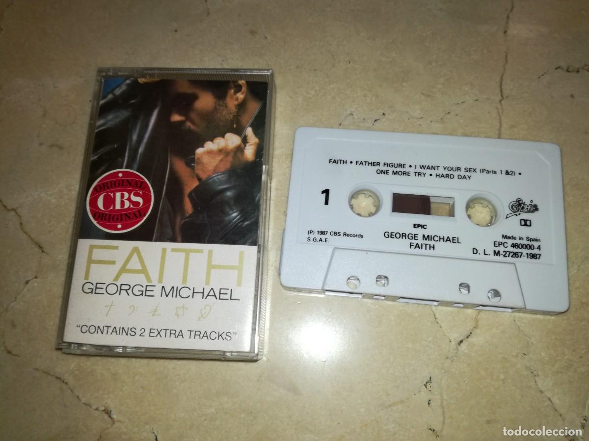 Casetes antiguos: GEORGE MICHAEL-FAITH-EDICI&Oacute;N ESPA&Ntilde;OLA