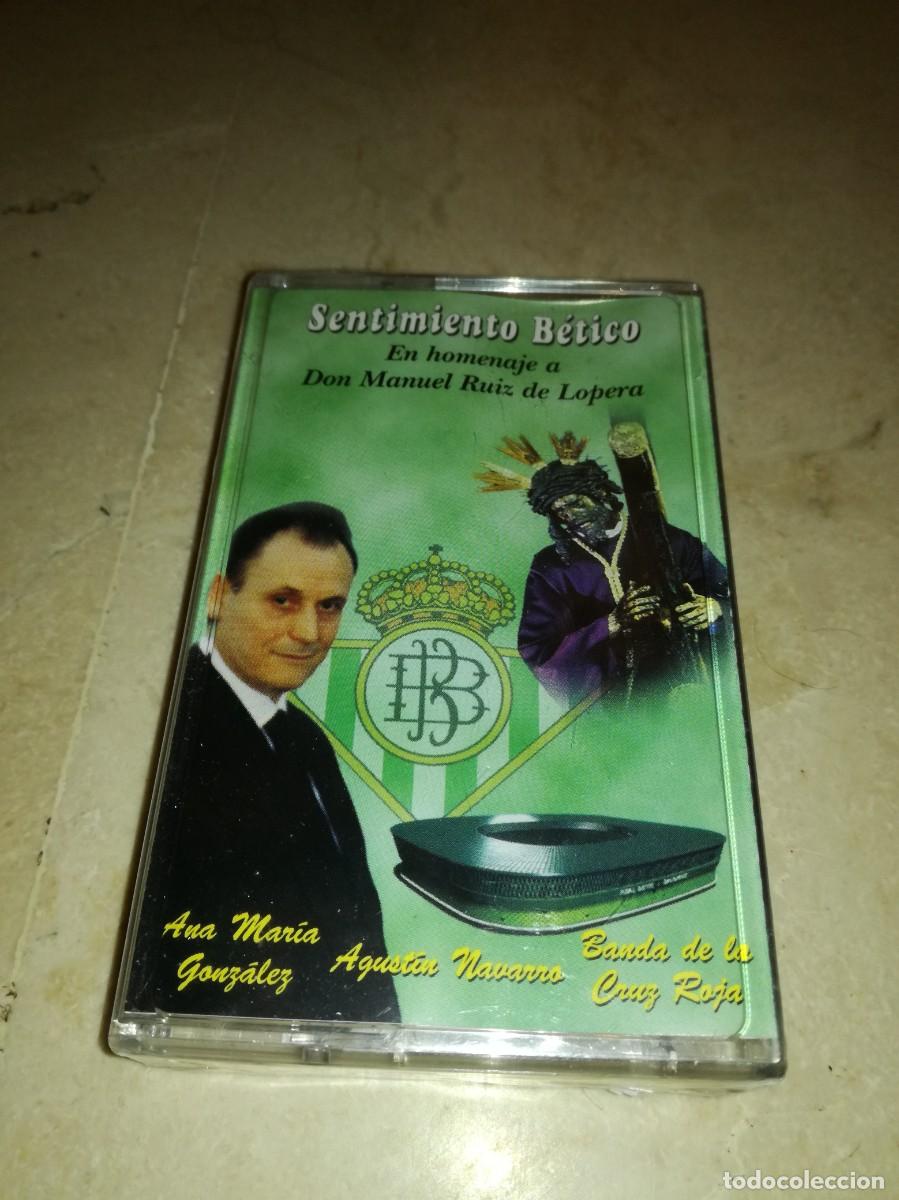 Casetes antiguos: SENTIMIENTO BETICO-EN HOMENAJE A DON MANUEL RUIZ DE LOPERA-PRECINTADA SIN ABRIR