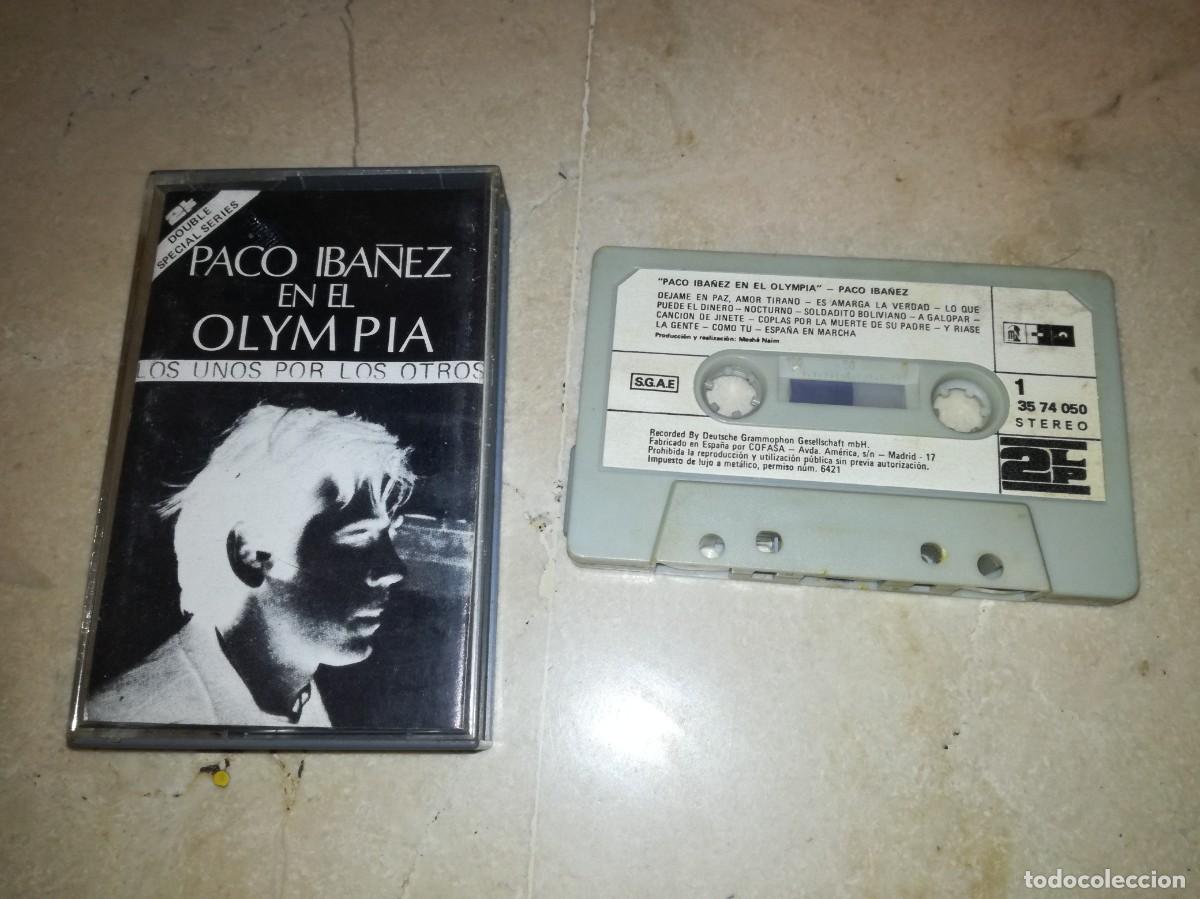 Casetes antiguos: PACO IBA&Ntilde;EZ EN EL OLYMPIA-LOS UNOS POR LOS OTROS-DOBLE DURACION